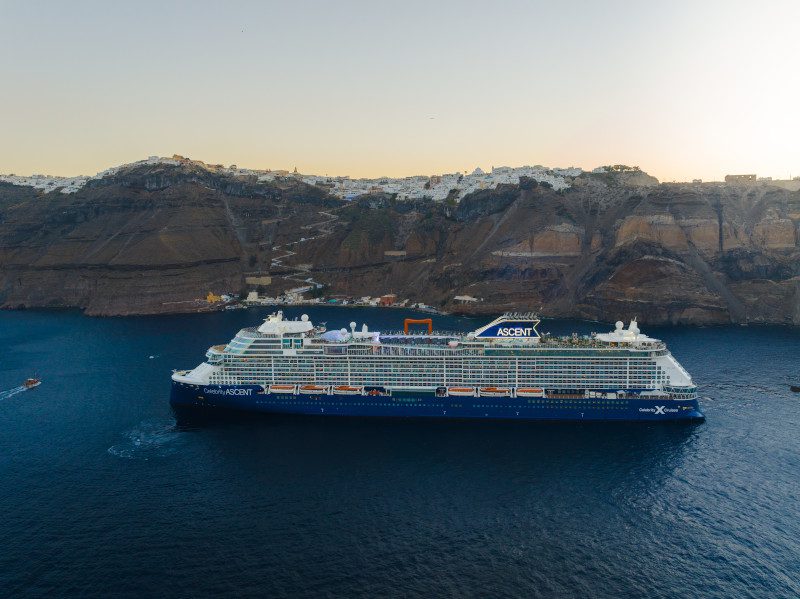 Celebrity Ascent cruise ship, modern luxury cruises from Kenya