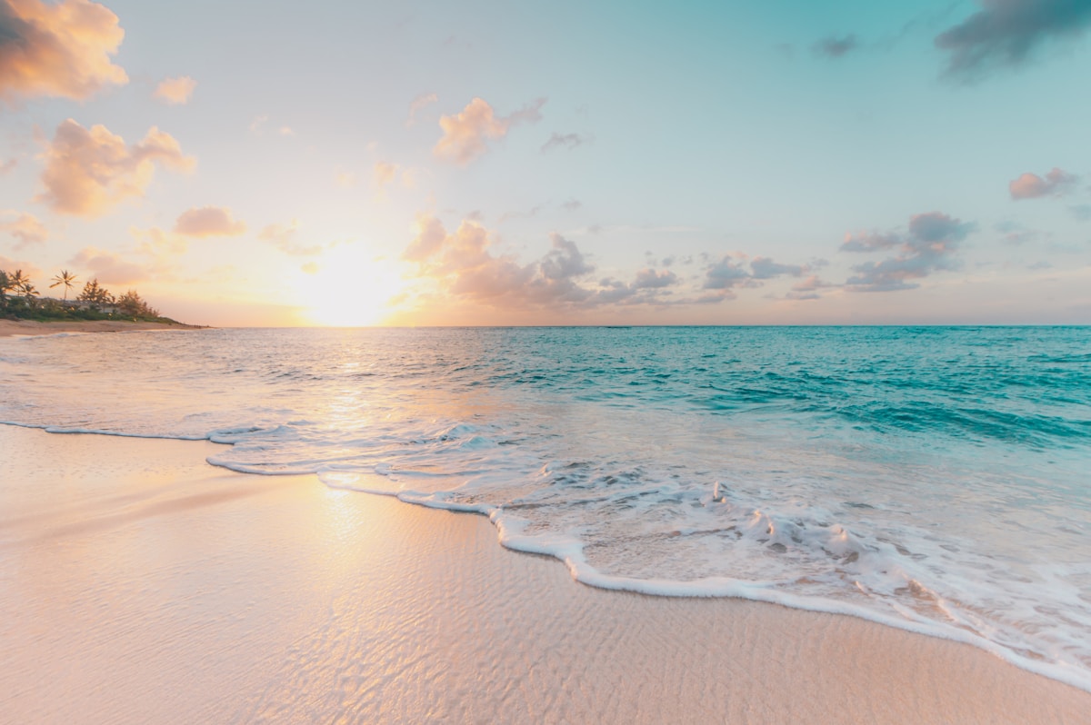 Indian Ocean tropical beach